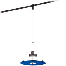 6 LED Pendant Head with 11-3/4" Diameter Acrylic Shade from the GK LIGHTRAIL® Series