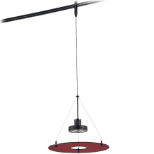 6 LED Pendant Head with 11-3/4" Diameter Acrylic Shade from the GK LIGHTRAIL® Series