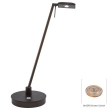 1 Light LED Desk Lamp in Copper Bronze Patina from the George's Reading Room-Tablet Collection