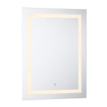 31-1/2" x 23-5/8" Rectangular Flat Frameless ADA LED Vanity Mirror
