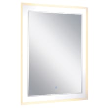 35-5/8" x 27-3/4" Rectangular Flat Frameless ADA LED Vanity Mirror
