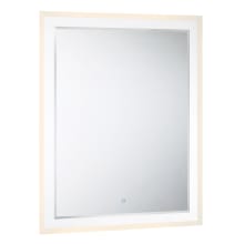 39-1/2" x 31-5/8" Rectangular Flat Frameless ADA LED Vanity Mirror