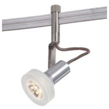 LED Track Head with Frosted White Shades