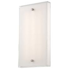 1 Light 12" Height ADA Compliant LED Wall Sconce from the Framework Collection