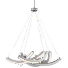 Swing Time 25" Wide LED Suspension Multi Light Pendant