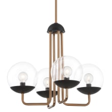Outer Limits 4 Light 19" Wide Chandelier