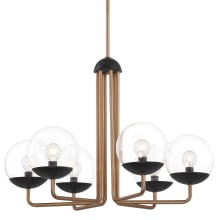 Outer Limits 6 Light 26" Wide Chandelier