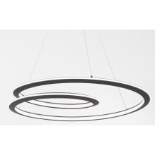 Infinite 30" Wide LED Abstract Chandelier