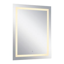 35-1/2" x 27-1/2" Rectangular Flat Frameless ADA LED Vanity Mirror