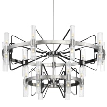 Mass Transit 30 Light 35" Wide Multi Light Pendant