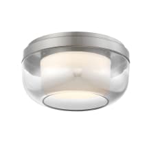 First Encounter 10" Wide LED Flush Mount Bowl Ceiling Fixture