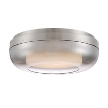 First Encounter 15" Wide LED Flush Mount Bowl Ceiling Fixture