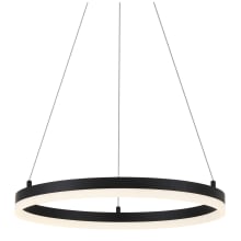 Recovery 20" Wide Integrated LED Suspension Pendant