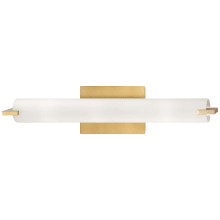 Tube 3 Light 20-1/2" Wide Bath Bar with Etched Opal Shade