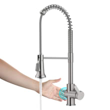 Britt 1.8 GPM Touchless Sensor Single Handle Pull Down Kitchen Faucet