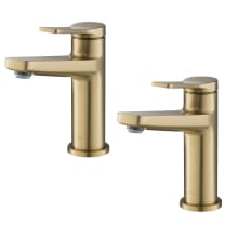Pack of (2) Indy 1.2 GPM Single Hole Bathroom Faucets