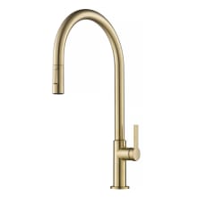Oletto 1.8 GPM High Arc Single Handle Pull Down Kitchen Faucet