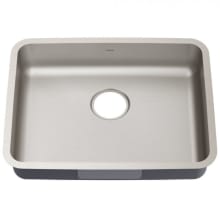 Dex 25" Undermount Single Basin 16 Gauge Stainless Steel Kitchen Sink