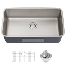Dex 33" Undermount Single Basin 16 Gauge Stainless Steel Kitchen Sink