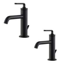 Pack of (2) Ramus 1.2 GPM Single Hole Bathroom Faucet with Pop-Up Drain Assembly