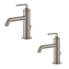 Pack of (2) Ramus 1.2 GPM Single Hole Bathroom Faucet with Pop-Up Drain Assembly