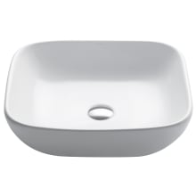 Elavo 18-1/8" Ceramic Vessel Bathroom Sink