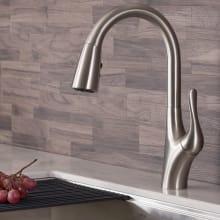 Merlin 1.8 GPM Single Hole Pull Down Kitchen Faucet