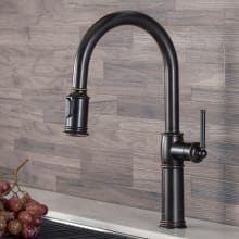 Sellette 1.8 GPM Single Hole Pull Down Kitchen Faucet