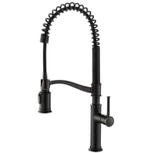 Sellette 1.8 GPM Single Hole Pre-Rinse Pull Down Kitchen Faucet - Includes Escutcheon