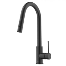 Oletto 1.8 GPM Contemporary Pull-Down Single Handle Kitchen Faucet