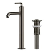 Ramus 1.2 GPM Vessel Single Hole Bathroom Faucet with Pop-Up Drain Assembly