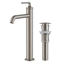Ramus 1.2 GPM Vessel Single Hole Bathroom Faucet with Pop-Up Drain Assembly