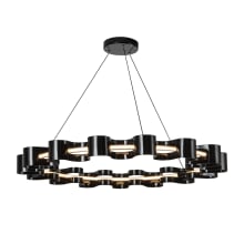 Nami 35" Wide Abstract Ring Chandelier