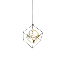 Monza 31" Wide LED Abstract Globe Chandelier