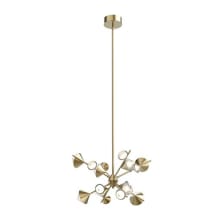 Geode 25" Wide LED Sputnik Chandelier