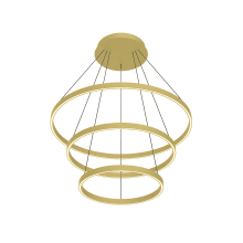 Cerchio 32" Wide LED Ring Chandelier