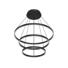 Cerchio 32" Wide LED Ring Chandelier