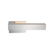 Warner 12" Tall LED Outdoor Wall Sconce - Right Facing Shade
