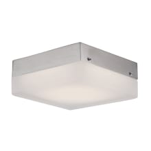 Dartmouth 9" Wide LED Flush Mount Square Ceiling Fixture
