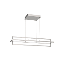 Mondrian 36" Wide LED Suspension Linear Pendant