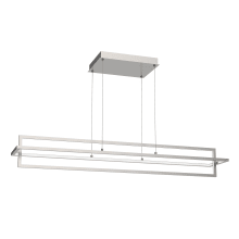 Mondrian 48" Wide LED Suspension Linear Pendant
