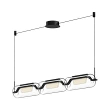 Hilo 43" Wide LED Suspension Linear Pendant