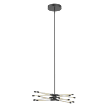 Motif 25" Wide LED Linear Pendant