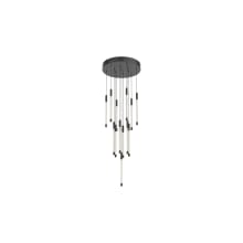 Motif 13" Wide LED Suspension Multi Light Pendant