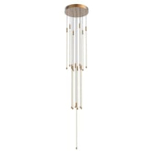 Motif 13" Wide LED Suspension Multi Light Pendant