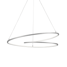 Twist 32" Wide LED Abstract Chandelier