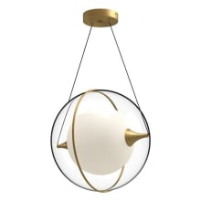 Aries 16" Wide LED Suspension Pendant