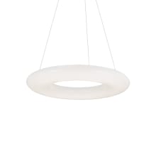 Cumulus 30" Wide LED Ring Chandelier