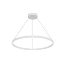 Cerchio 32" Wide LED Suspension Pendant