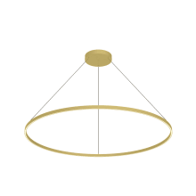 Cerchio 59" Wide LED Suspension Pendant